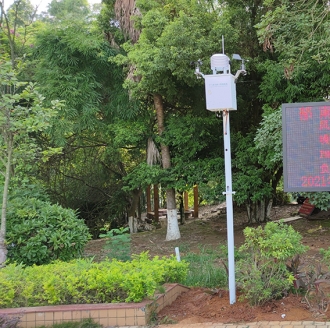 郁南大王山景區(qū)空氣負(fù)氧離子在線監(jiān)測系統(tǒng)案例